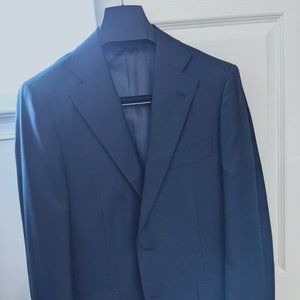 NEW SuitSupply navy blue Lazio suit slim 38R 32x30